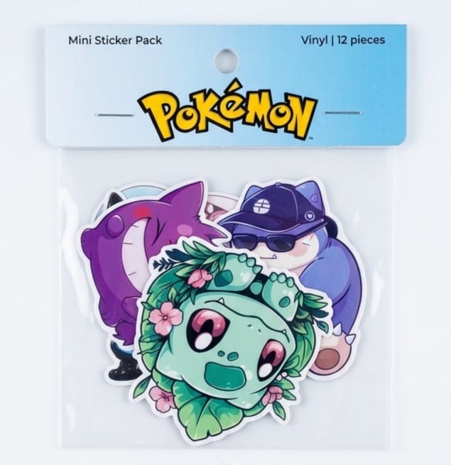 Cartoon Vinyl Sticker Pack